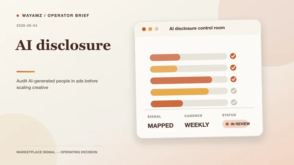 Audit AI-generated people in ads before scaling creative visual summary