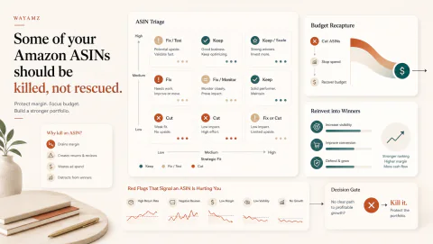Some of your Amazon ASINs should be killed, not rescued visual summary