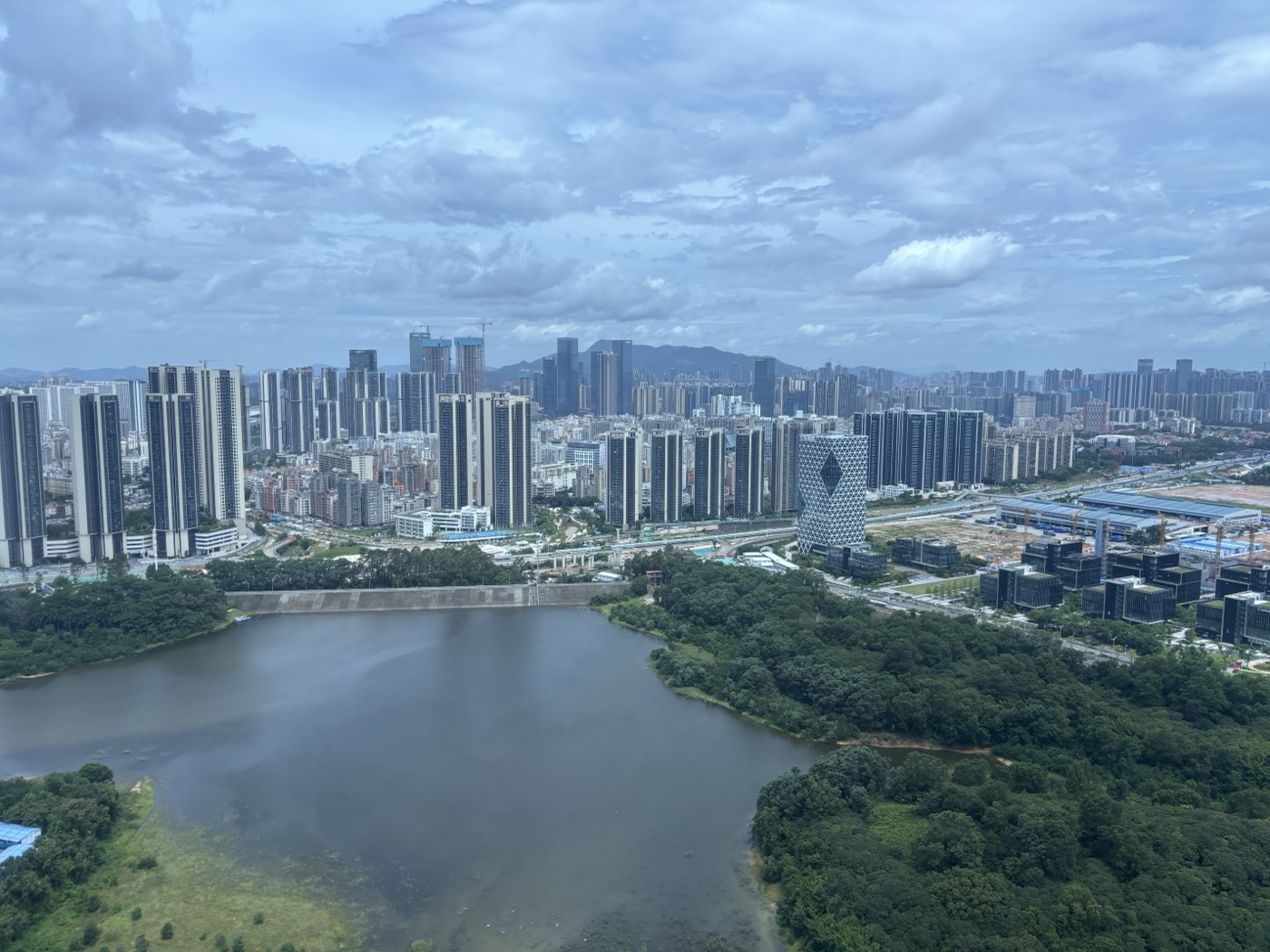 City view from the Shenzhen office.